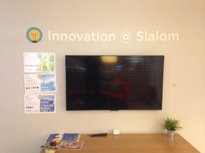Slalom Wall Graphics Photo
